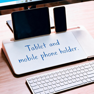Stop propping your phone against your monitor